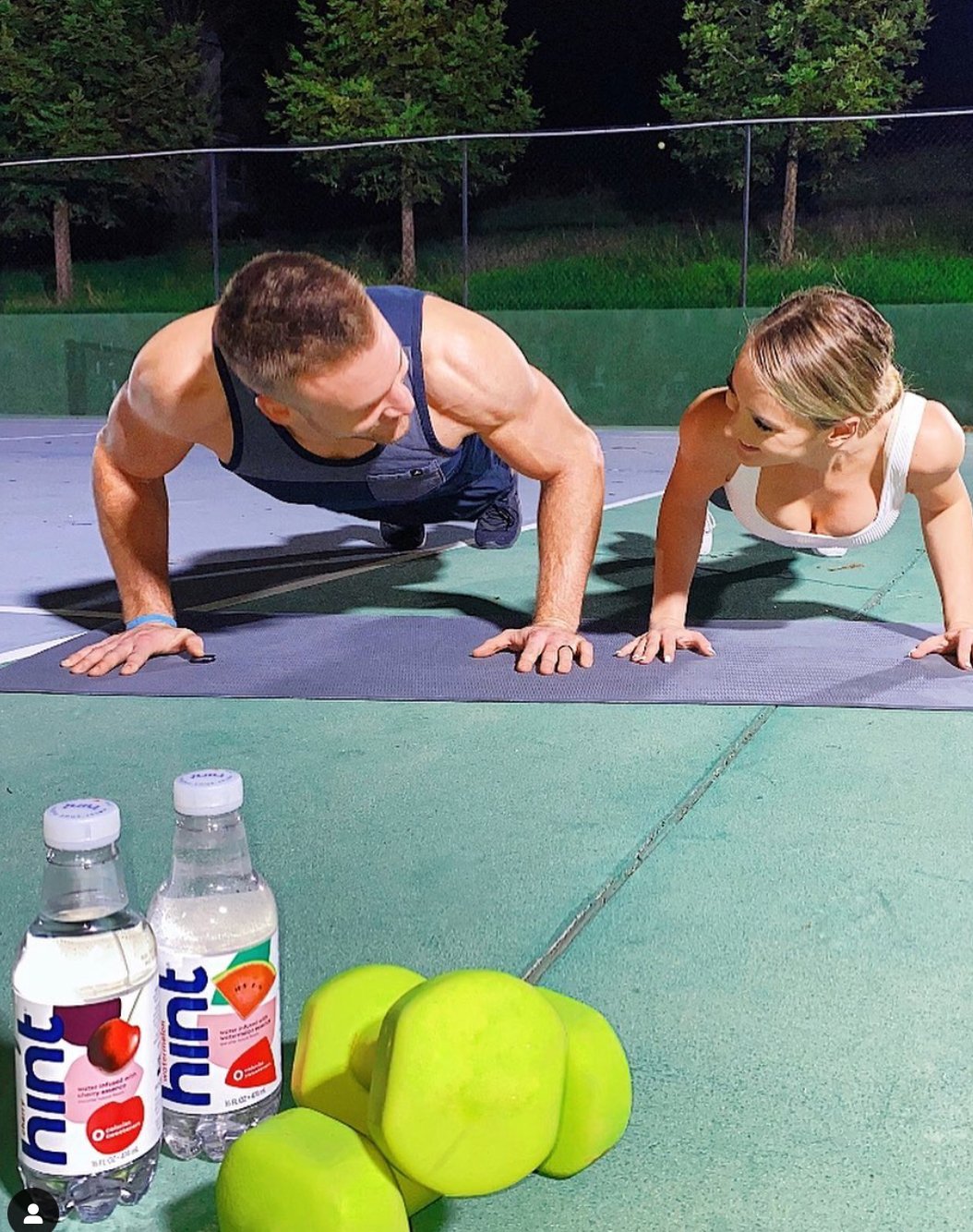 Hint Water x Kyle and Kristin Juszczyk